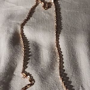 10k Rose Gold 16" 2G Necklace BROKEN OBO
